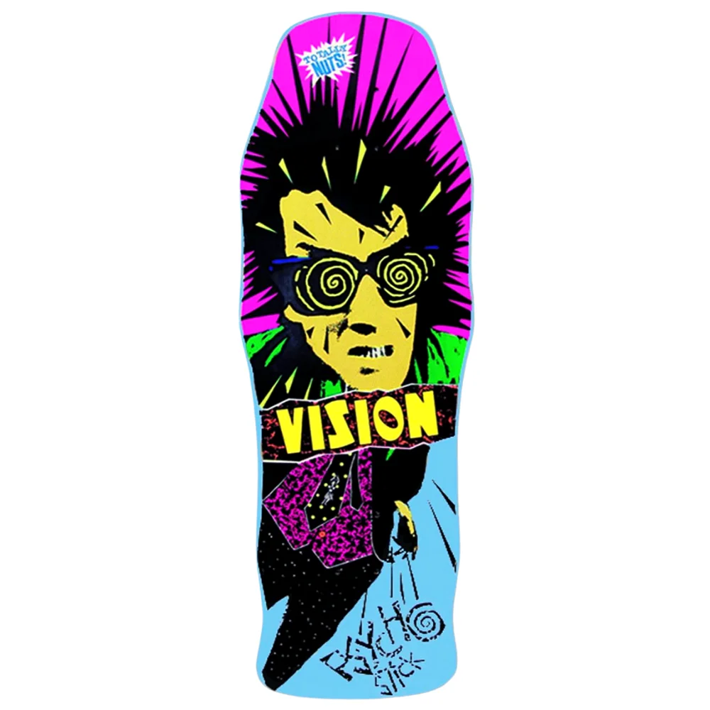 Vision Original Psycho Stick Reissue Skateboard Deck - Best for Durability