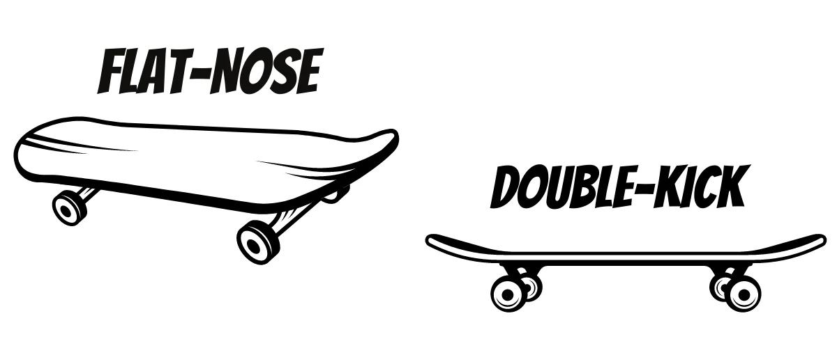 single kick freestyle skateboard - double kick freestyle skateboard