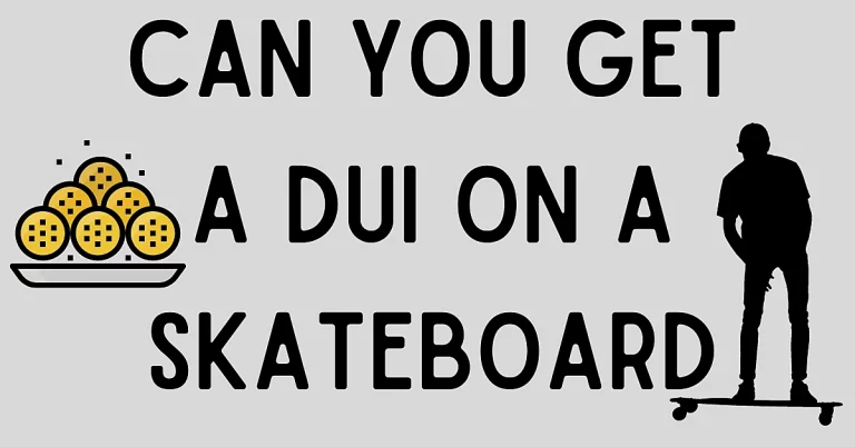 can you get a dui on a skateboard
