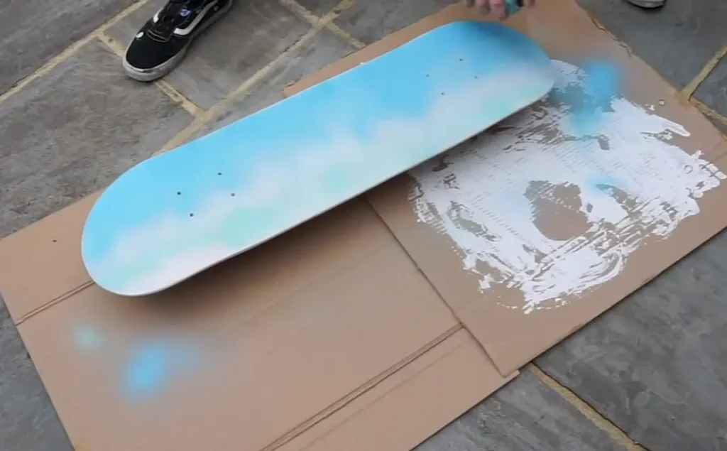 skateboard painting