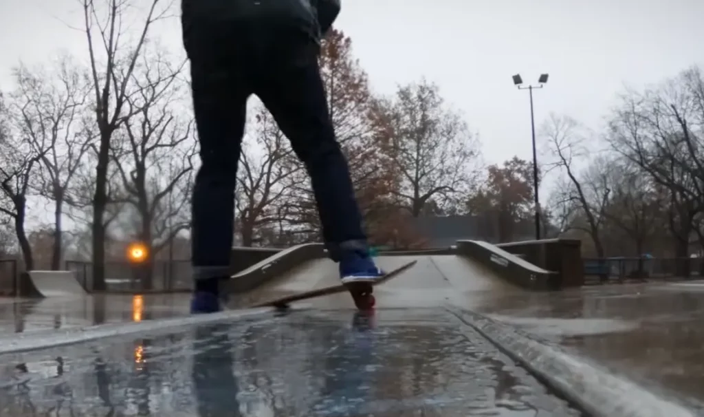 my skateboard get wet
