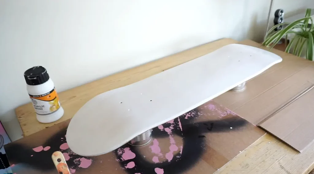 custom painted skateboard decks