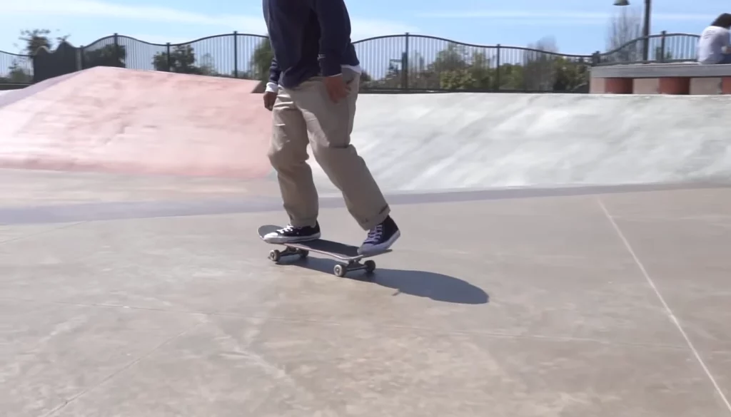 Man doing skateboarding in Southern California Skatepark