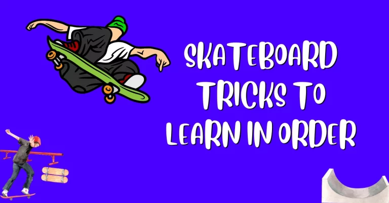 skateboard tricks to learn in order