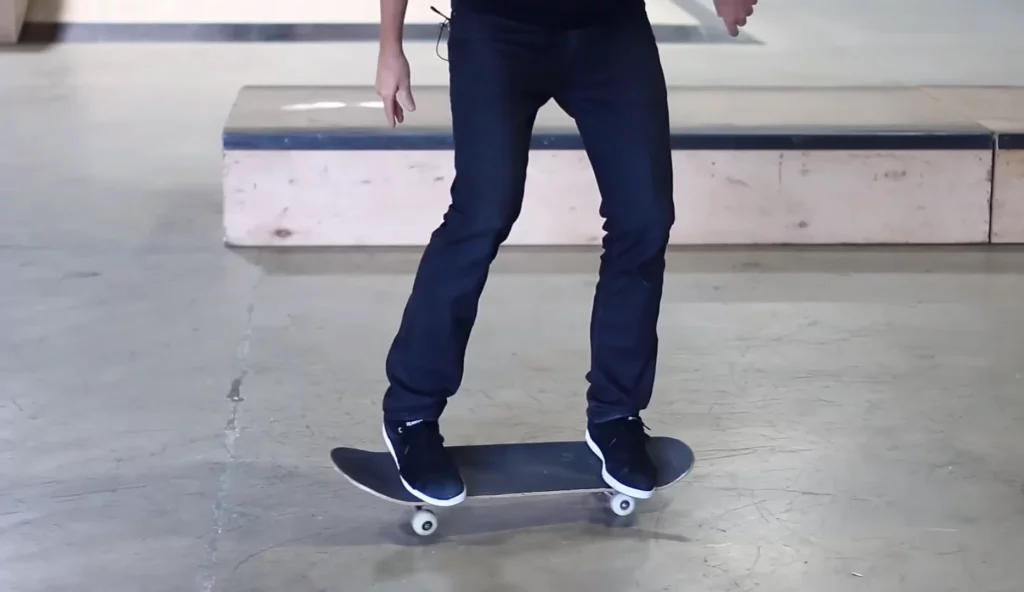 a person mastering skateboard