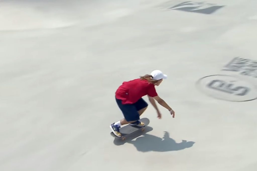 Players Competing for the Skateboarding Olympics