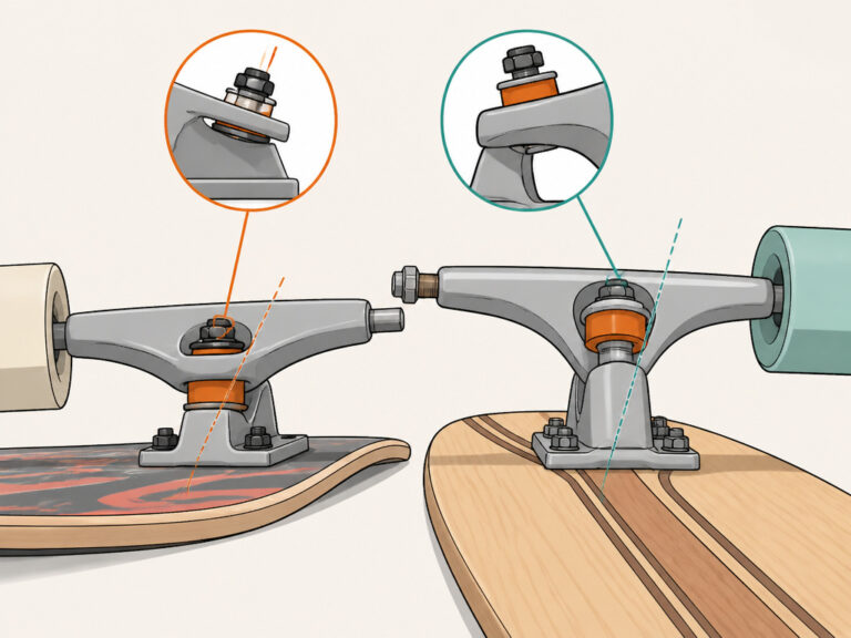 Longboard Trucks vs Skateboard Trucks: Core Specs and Ride