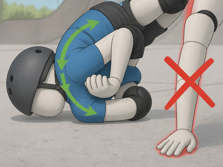 Common Skateboarding Injuries: How to Fall Safely