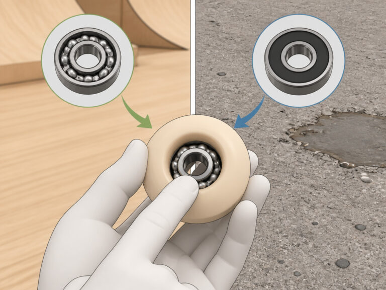 Sealed vs Open Skateboard Bearings: Which Should You Buy?