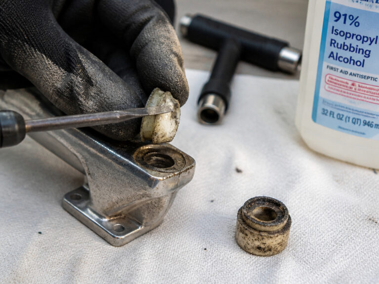 How to Clean Skateboard Bushings: The 10-Minute Method