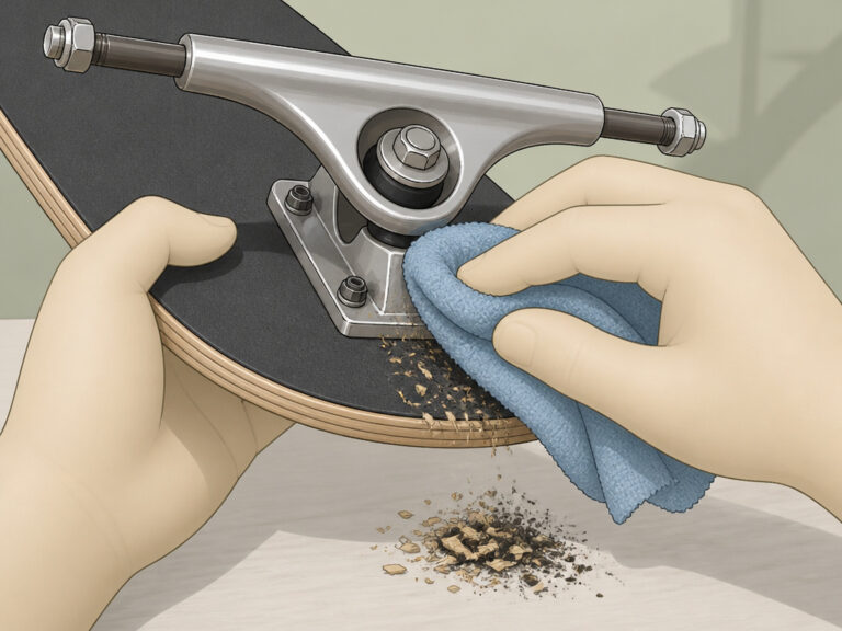 How to Clean a Skateboard: Step-by-Step (Without Damage)