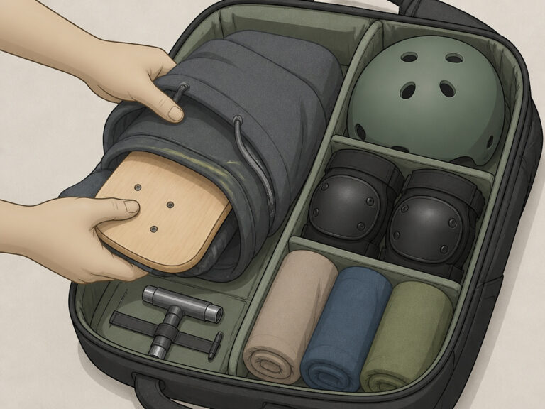 Skateboard Travel Bag Guide: The 3-Step Airport Checklist